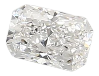 0.46 Carat D VS2 Radiant Lab Diamond