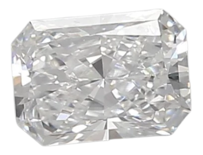 0.46 Carat D VVS1 Radiant Lab Diamond
