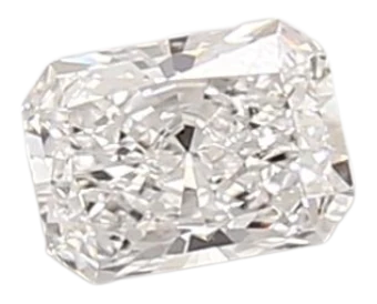 0.46 Carat D VVS1 Radiant Lab Diamond