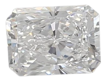 0.47 Carat D VVS1 Radiant Lab Diamond