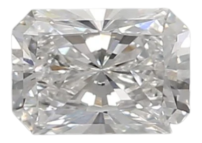 0.48 Carat D VS1 Radiant Lab Diamond