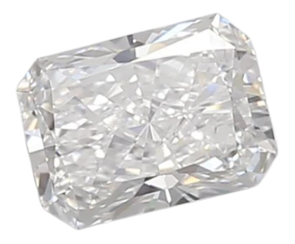 0.48 Carat D VVS2 Radiant Lab Diamond