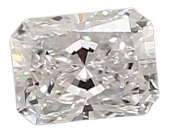 0.49 Carat D VS1 Radiant Lab Diamond