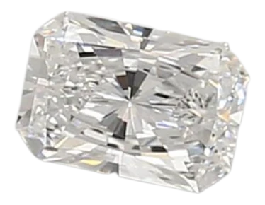 0.49 Carat D VVS1 Radiant Lab Diamond