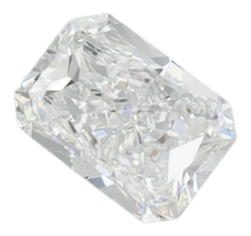 0.49 Carat D VVS2 Radiant Lab Diamond