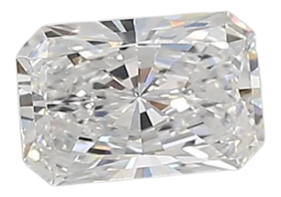 0.49 Carat D VVS2 Radiant Lab Diamond