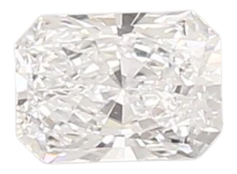 0.49 Carat D VVS2 Radiant Lab Diamond