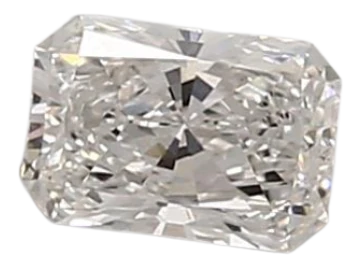 0.49 Carat E VVS2 Radiant Lab Diamond