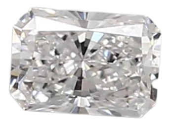 0.49 Carat E VVS2 Radiant Lab Diamond