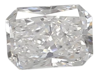 0.49 Carat E VVS2 Radiant Lab Diamond
