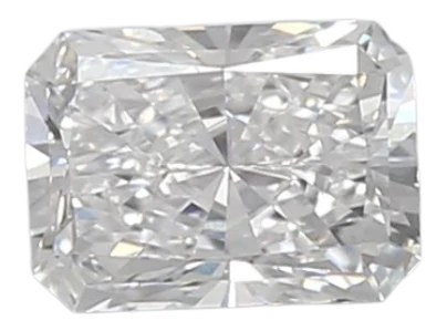 0.51 Carat D VVS2 Radiant Lab Diamond