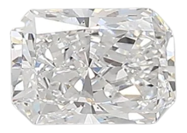 0.52 Carat D VS2 Radiant Lab Diamond