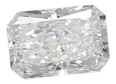 0.52 Carat D VVS2 Radiant Lab Diamond
