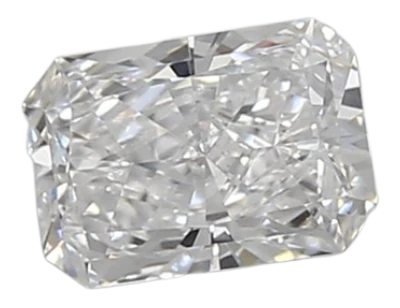 0.53 Carat D VS2 Radiant Lab Diamond