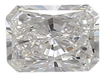 0.53 Carat E VVS2 Radiant Lab Diamond