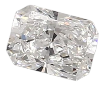 0.54 Carat D VS1 Radiant Lab Diamond
