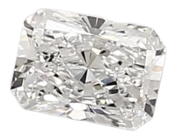 0.55 Carat D VS1 Radiant Lab Diamond