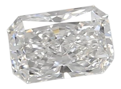 0.55 Carat D VS1 Radiant Lab Diamond