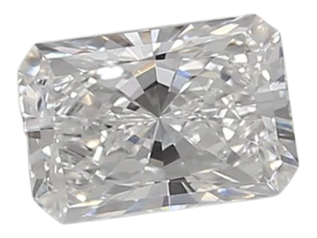 0.55 Carat D VS1 Radiant Lab Diamond