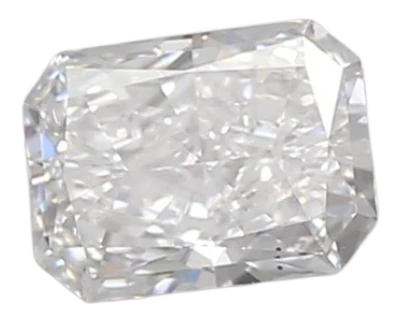 0.55 Carat E VS2 Radiant Lab Diamond
