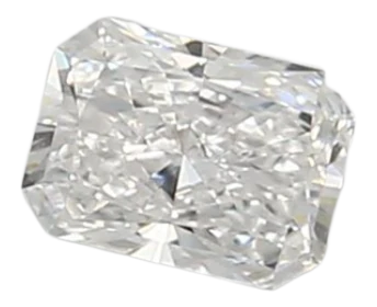 0.57 Carat D VS1 Radiant Lab Diamond