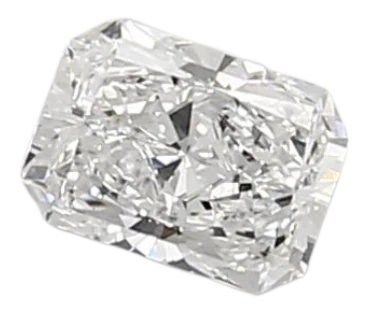 0.57 Carat D VS1 Radiant Lab Diamond