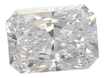 0.57 Carat D VS1 Radiant Lab Diamond