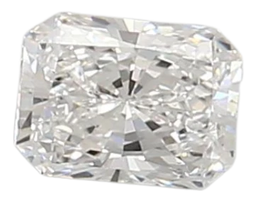 0.57 Carat D VS1 Radiant Lab Diamond