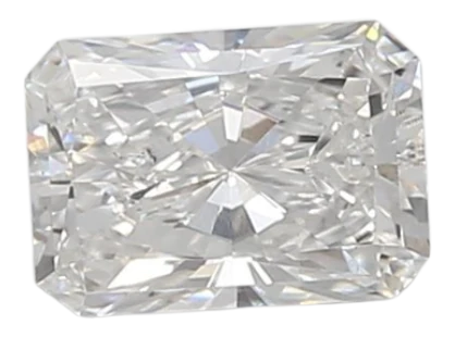 0.57 Carat E VS2 Radiant Lab Diamond