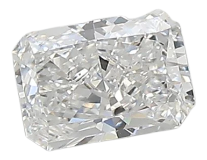 0.57 Carat D VVS2 Radiant Lab Diamond