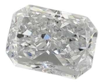 0.57 Carat F VVS2 Radiant Lab Diamond