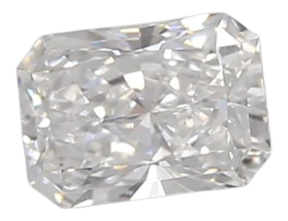 0.58 Carat D VS1 Radiant Lab Diamond