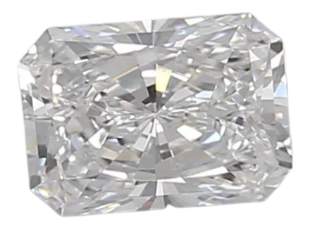 0.58 Carat D VS1 Radiant Lab Diamond