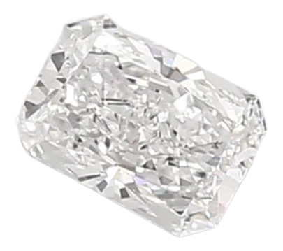 0.58 Carat D VS1 Radiant Lab Diamond
