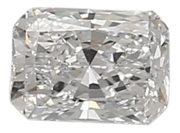 0.58 Carat E VVS2 Radiant Lab Diamond