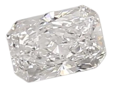 0.58 Carat F VVS2 Radiant Lab Diamond