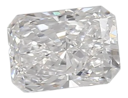 0.59 Carat D VS1 Radiant Lab Diamond