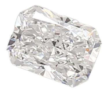 0.59 Carat D VS1 Radiant Lab Diamond