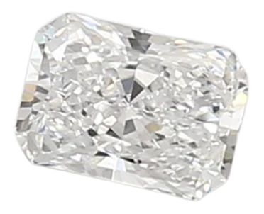 0.59 Carat D VS1 Radiant Lab Diamond