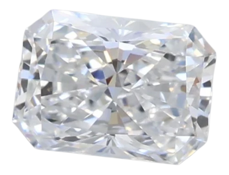 0.59 Carat D VS1 Radiant Lab Diamond