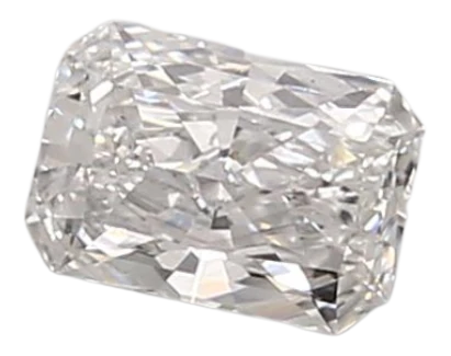 0.59 Carat E VS1 Radiant Lab Diamond