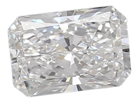 0.59 Carat E VS1 Radiant Lab Diamond