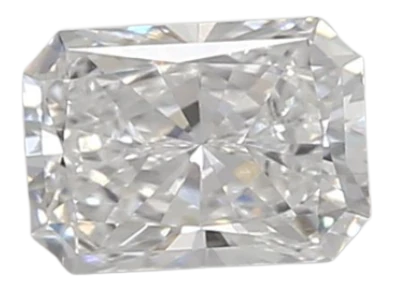 0.59 Carat E VVS2 Radiant Lab Diamond