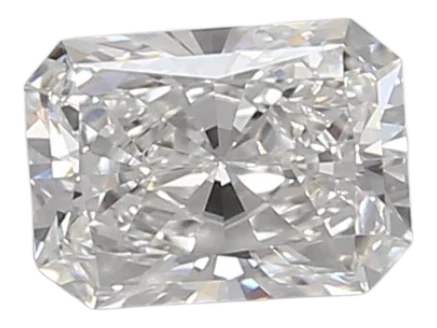 0.6 Carat E VVS2 Radiant Lab Diamond