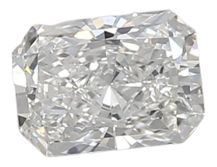 0.6 Carat E VVS2 Radiant Lab Diamond