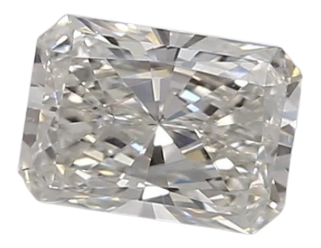 0.6 Carat F VVS2 Radiant Lab Diamond