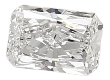 0.62 Carat E SI1 Radiant Lab Diamond