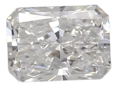 0.62 Carat E VS1 Radiant Lab Diamond