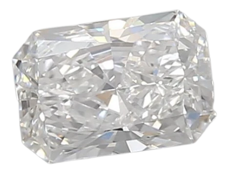0.62 Carat E VS1 Radiant Lab Diamond