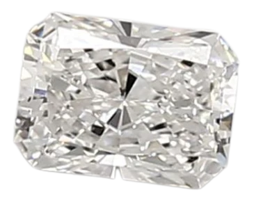 0.64 Carat E VS2 Radiant Lab Diamond
